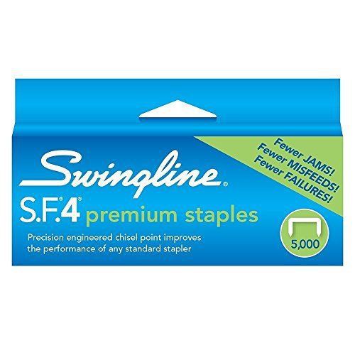 Staples S7035450 Premium S.F. 4 0.25 Inc Length 210 Per Strip 5 Pack Of 5000 Box