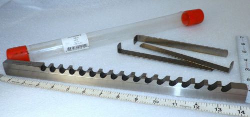 D-1/2&#034; Keyway Broach w/ 3 shims USA unused duMONT 22215  (( r4))