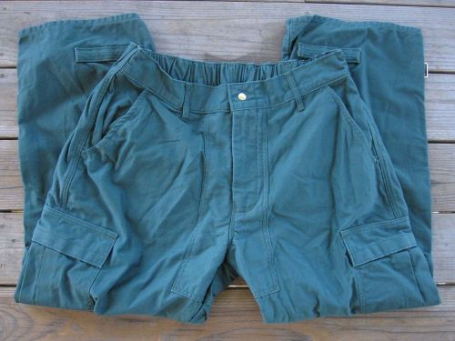 Crew boss westex 9.0 oz indura wildland firefighting brush pants xl extra large for sale