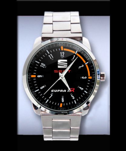 New Design Seat Leon Cupra Luxury Vehicle Logo Sport Metal Watch