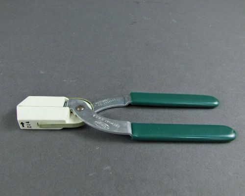 Clauss NO-NIK Wire Stripper NN014 Dark Green Handle Electronics - 28 &amp; 30 AWG