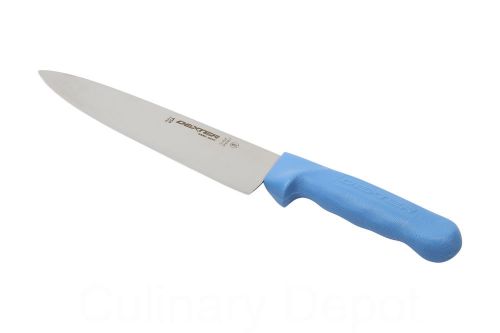 Dexter russell s145-8c-pcp sani-safe series 8” chef knife (blue handle) for sale