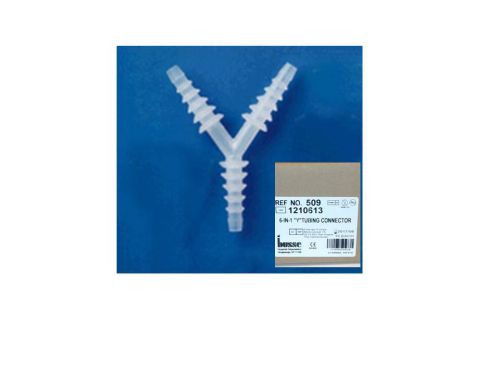 New box 15 latex tubing y connector #509 plastic tube 6mm-15mm enema bag cathe for sale