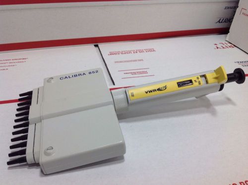 VWR Scientific Products Calibra 852 12 Channel Pipette multichannel 10-100 uL