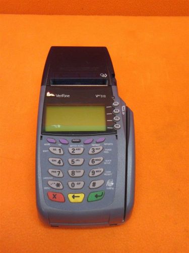 Verifone VX510 Omni 5100 Credit Card Printer Terminal Tested