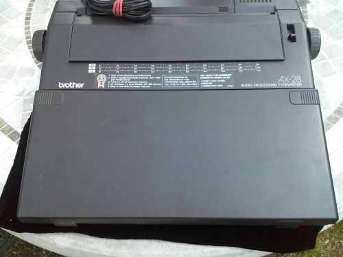 BROTHER AX-28 Electric Word Processor Typewriter
