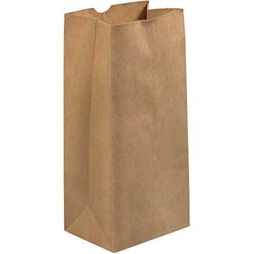 Aviditi BGH106K Heavy Weight Hardware Paper Bag, 6-1/8&#034; Length x 4-1/6&#034; Width x