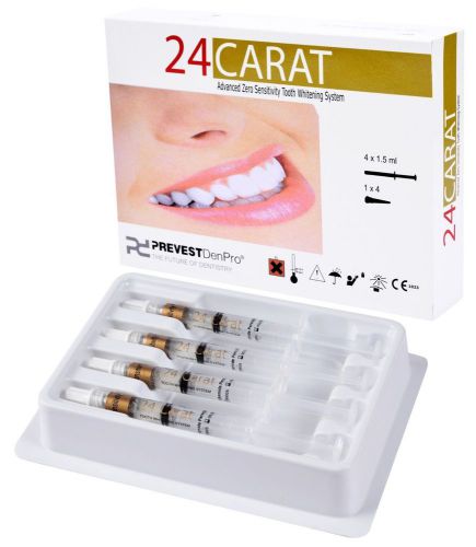 24 carat advanced zero sensitivity tooth whitening prevestdental pack for sale