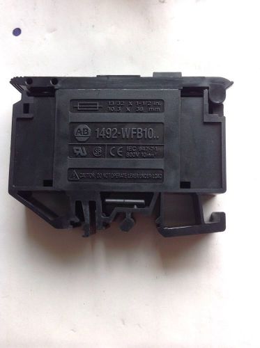 Allen Bradley 1492-WFB10 Fuse Block