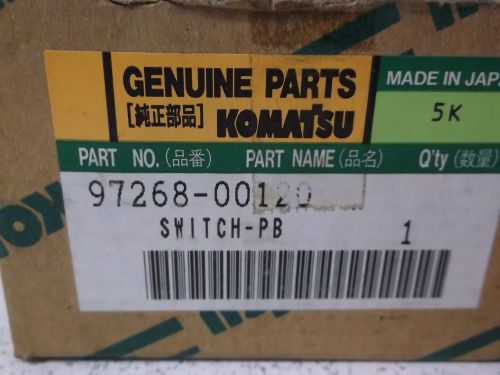 KOMATSU 97268-00120 PUSHBUTTON FLUSH HEAD *NEW IN A BOX*