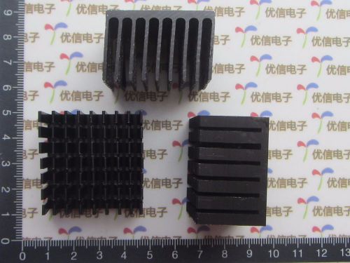 1PCS Black 37*37*24MM Aluminum Heatsink Heat Sink Thermal Pad Transfer Blade