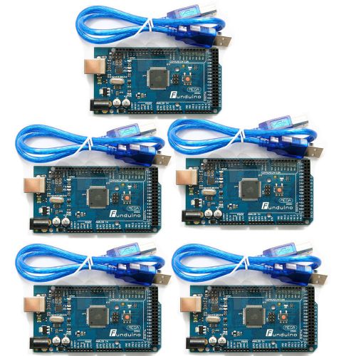 5 Pcs MEGA2560 Control Development Board ATMEGA16U2 For Arduino Compatible