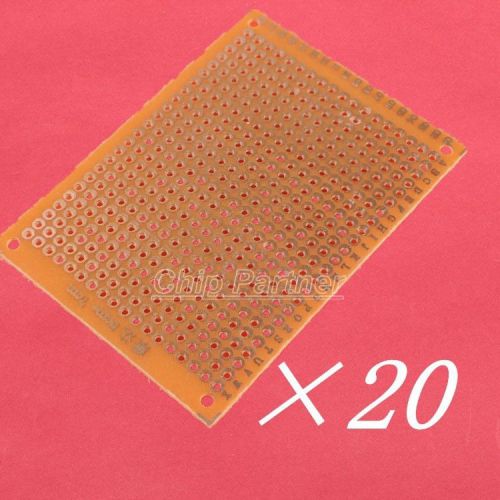 20pcs prototype pcb for diy 5x7cm circuit board breadboard new for sale