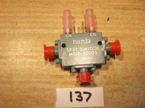 Coax Relay SP2T SMA 2-18 GHz Narda MOD 50005