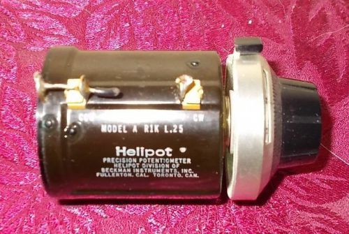 VINTAGE BECKMAN HELIPOT MODEL A R1K L.23 PRECISION POTENTIOMETER