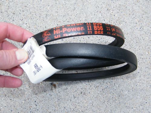 Gates B56 HI-POWER II  V-BELT Lot of 2