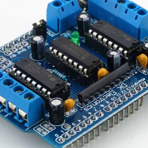 Motor Drive Expansion Shield Module L293D For Arduino Duemilanove Mega UNO WW