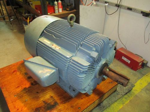 GE 200HP MOTOR #817216 FR:447T 460V  1785:RPM REBUILT