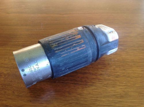 Hubbell cs6365c 50a 125/250v twist-lock plug non-nema used for sale