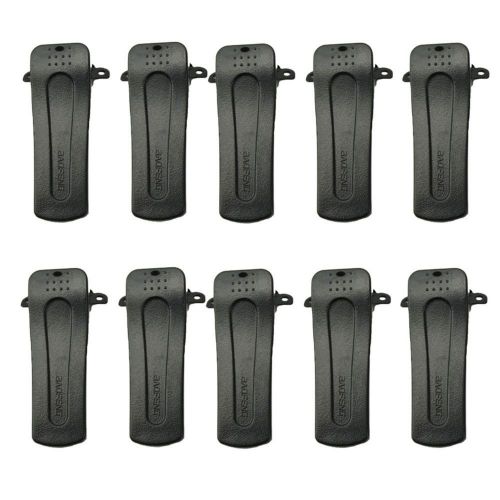 Tenq 10 x belt clip for baofeng radio h777 bf-666s bf-777s bf-888s bf-999s for sale