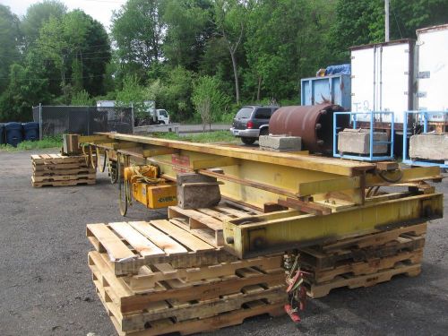 For Sale, 3-Ton Bridge crane, Top Run. R&amp;M Electric Hoist