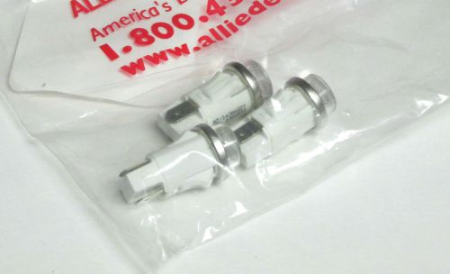 NEW  Chicago Miniature Indicator Bulbs Cat# 1050QC1 (Clear) Qty of 3 ... VI-144