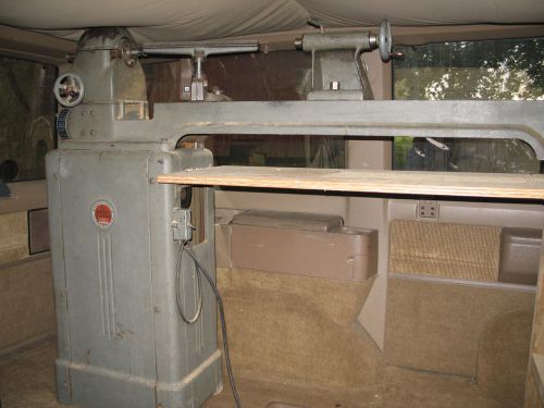 Vintage Walker-Turner Wood Lathe with Reeves Drive