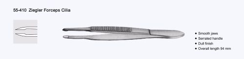 O3338 ZIEGLER FORCEPS CILIA Ophthalmic Instrument