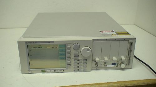 Agilent 8164A + 81642A Lightwave Measurement System with Laser Source 1640 nm