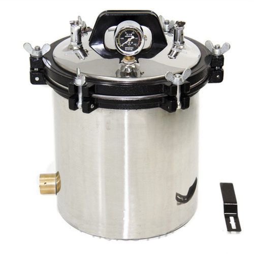 18L Steam Autoclave Sterilizer Home Dental Medical Tattoo Pressure Sterilization