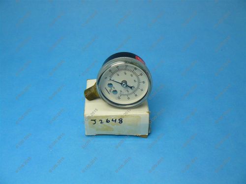 Marsh Instrument J2648 2&#034; Pressure Gauge 0-100 PSI/kPa Lower 1/4&#034; NPT New