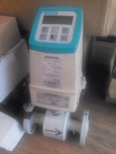 USED SIEMENS SITRANS FM MAGFLO MAG5000 MAG 5100W FLOW METER