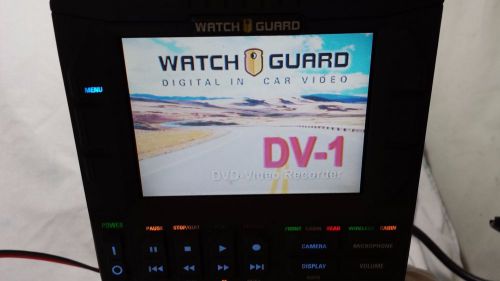 Watch Guard Video DV-1 Vehicle Police Surveillance System DVD Video
