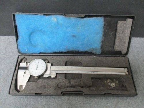 DIAL CALIPER MICROMETER IN CASE QC134208B SHOCK PROOF