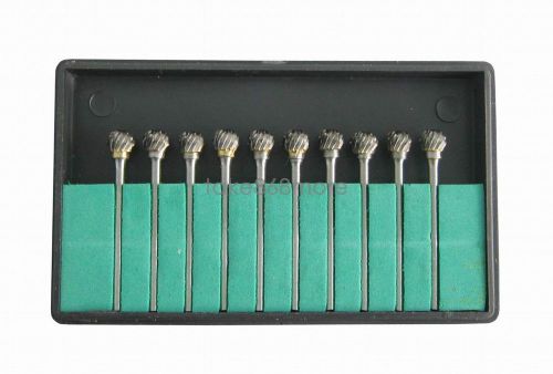 1box Dentistry Steel Tungsten carbide burs Dental Lab Equipment DX6 more