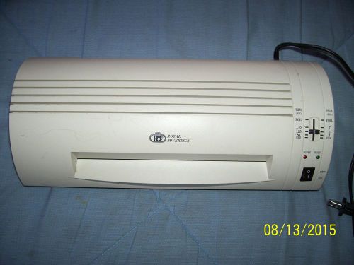 Laminating Machine- Royal Sovereign  Model RPA-5954