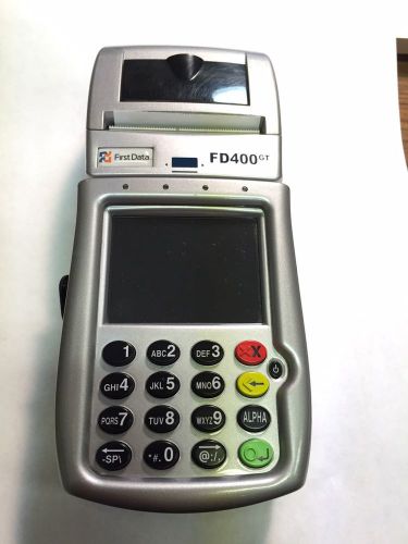 First Data FD-400GT-CDMA, EMV WIRELESS WIRELESS CELLULAR READY