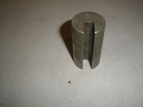 Dumont Keyway Broach Bushing 1  1/4 ” Dia. x 3/8” Wide Slot x 2 1/8” Long