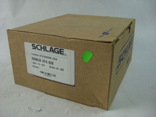 Schlage nd80jd spa 626 heavy duty storeroom lever lock for sale