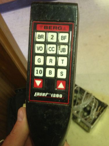 Berg Liquor system Gun 12 Button Has issues