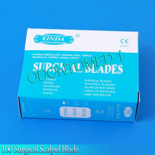 100 Scalpel Blades #21 Surgical Dental ENT Instruments