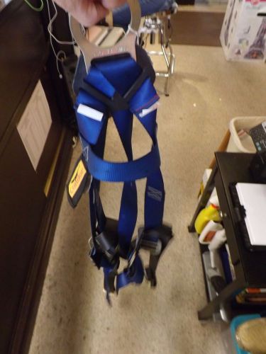 CONDOR 19F377 Full Body Harness, Universal, 310 lb., Blue