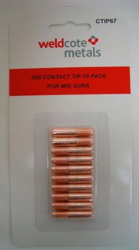 Miller 000067 Contact Tip .030 M-10 M-15  M-25 Pkg = 10