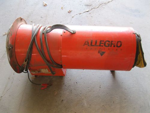 ALLEGRO INDUSTRIES DC AXIAL VENTILATION BLOWER MODEL # 9506-01