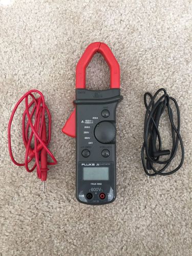 Fluke Amp Meter, Fluke 36 Clampmeter, Multimeter, Amp Prob