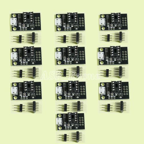 10pcs development programmer board for attiny13a attiny25 attiny45 attiny85 for sale