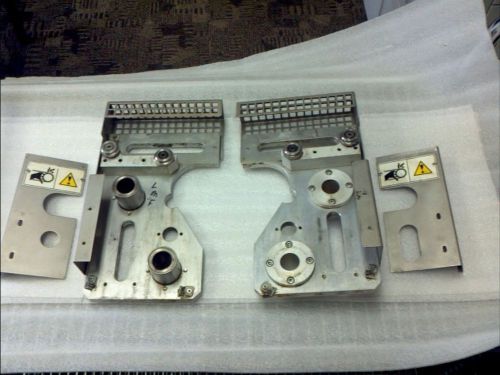 Electrovert Omniflo Entrance Side Conveyor End Mounts (Pair)