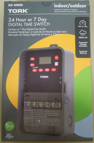 Tork- Model EW101B. 24 Hour or 7 Day Digital Time Switch