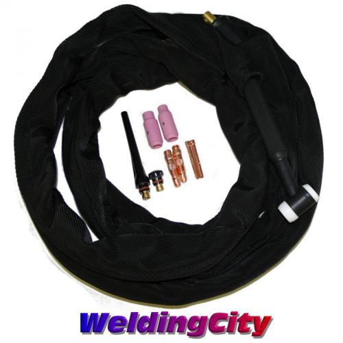 TIG Welding Torch 150A 25ft WP-17V (Valve) Package for Lincoln wp17v(US Seller)