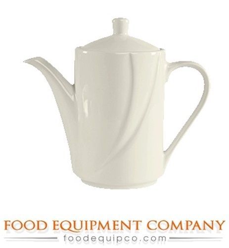 Tuxton ASU-101 Coffee Pot 11 oz. with lid AlumaTux®© San Marino  - Case of 6